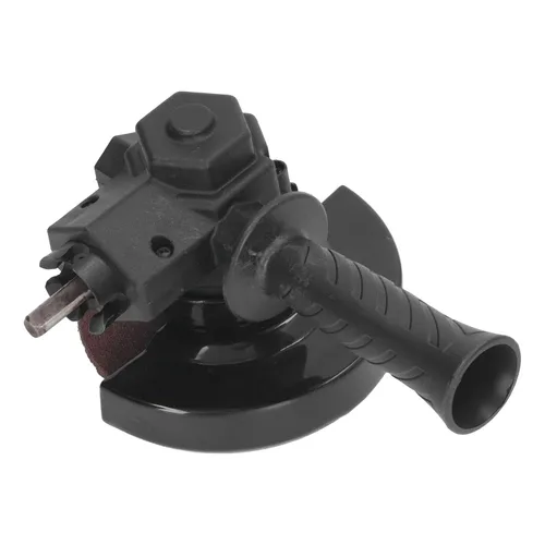 Vista 8 de Convertidor de amoladora angular con mango para cortar, adaptador de amoladora angular con disco de molienda, llave, amoladora eléctrica