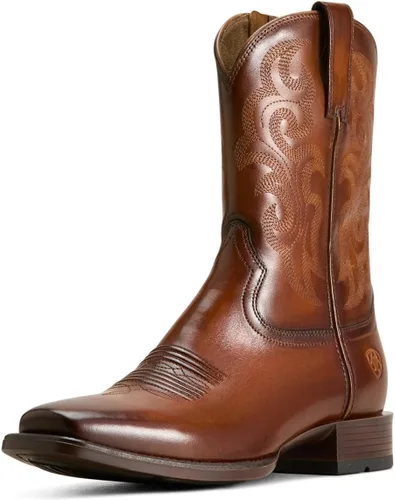 Vista 2 de ARIAT Bota de trabajo para hombre, 6 pulgadas, impermeable, con punta compuesta, estilo occidental