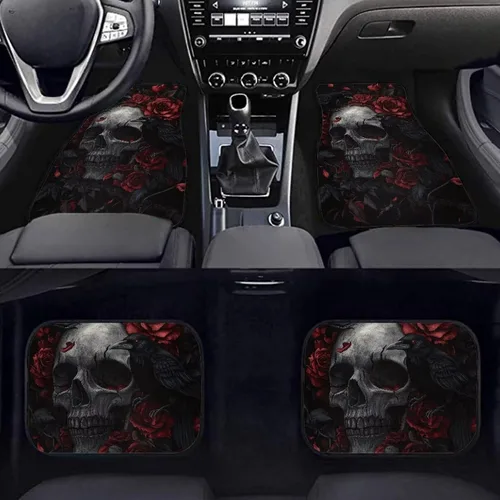 Vista 27 de Tapetes personalizados para piso de automóvil, alfombras personalizadas para piso de automóvil con tu nombre de imagen personalizado, texto, juego