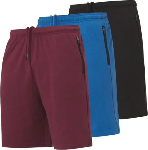 Vista 11 de Ultra Performance 3 Pack Mens Shorts Casual Men's Athletic Short Workout Gym Shorts for Men with Zipper Pockets, Small - 5X