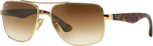 Vista 2 de Ray-Ban RB3483 - Gafas de sol cuadradas de metal para hombre