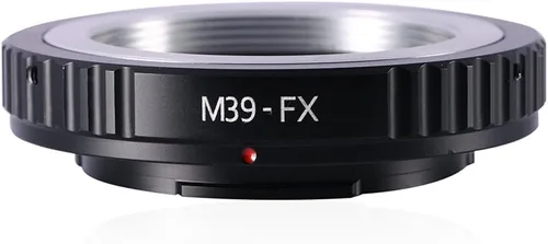 Vista 2 de Adaptador de Montura de Objetivo K&F Concept Compatible con Lente Leica M39 (Rosca Leica de 39mm x1) para Cámara Sin Espejo Fujifilm X-Pro1