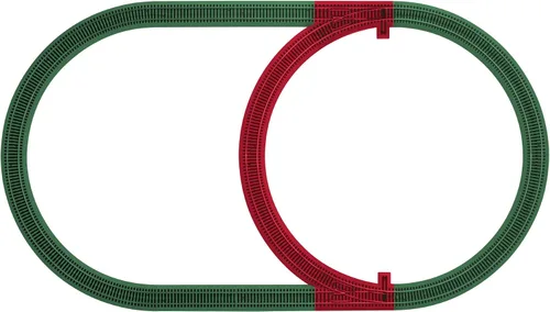 Vista 5 de Lionel American Flyer FasTrack Figura 8 S Gauge Modelo Tren Track Pack