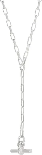 Vista 2 de Silpada Collar de plata de ley Bar None con circonita cúbica 179in 22in circonita