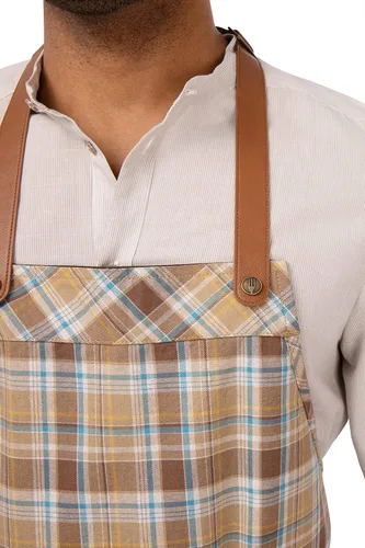 Vista 4 de Chef Works Olympia - Delantal para hombre, Olympia - Delantal