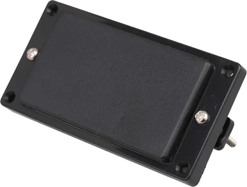 Vista 2 de Mxfans 2 piezas de doble bobina de cerámica imán activo pastilla se adapta a guitarra eléctrica negro