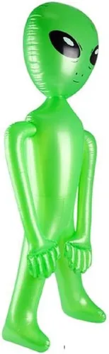 Vista 2 de Recuerdo gigante gigante de fiesta inflable de alienígena (1)