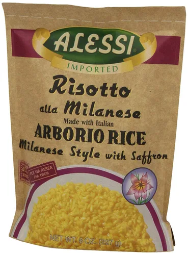 Vista 2 de Alessi Arroz Arborio con Azafrán Estilo Milanés 8 oz