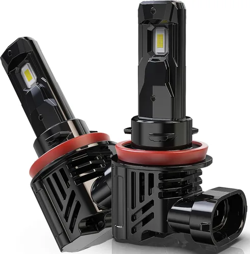 Vista 9 de Cougar Motor Bombillas antiniebla H4, sin polaridad con ventilador de refrigeración ATV/UTV H4, lámparas antiniebla auxiliares, Plug-N-Play, paquete