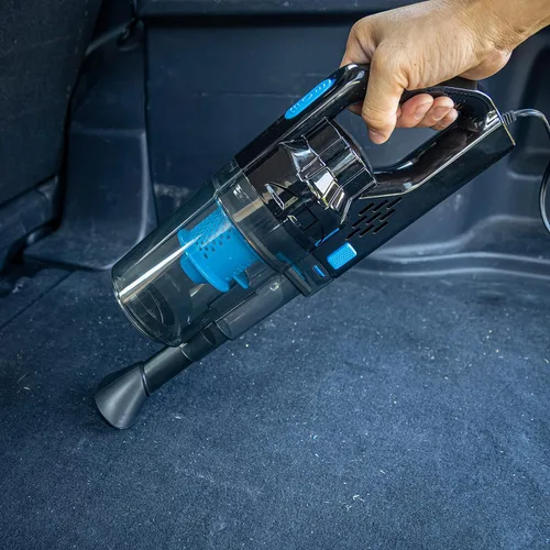 Vista 7 de Neiko Aspiradora portátil para automóvil en seco y húmedo, alta potencia, pequeña aspiradora para detalles de vehículos, potencia de 12 V CC, mejor
