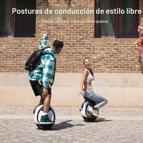 Vista 3 de INMOTION E20 Monociclo Eléctrico Hoverboard para Principiantes – Rueda de 14", Motor de 500W, Alcance de 10 Millas, 12.5mph, Certificado UL2272