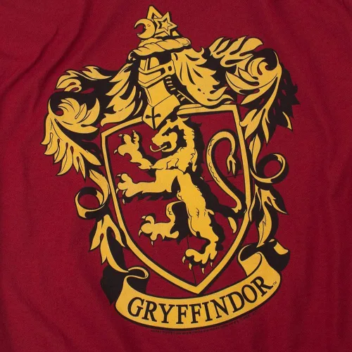 Vista 2 de Harry Potter Gryffindor Crest Adult Unisex T Shirt - Collection