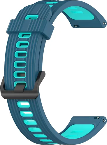 Vista 7 de Correas de repuesto compatibles con Kospet Tank M1/AMAZTIM C20/Military/Slothcloud, correa deportiva de silicona suave, correa de reloj