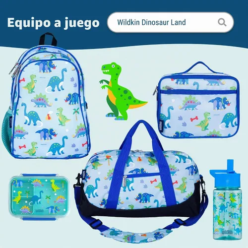Vista 7 de Wildkin - Funda de microfibra para niños, diseño de dinosaurio Tierra de dinosaurios