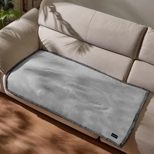 Vista 39 de Kritter Planet - Manta impermeable para perros, reversible, a prueba de agua, para sofá, cama y coche, fundas lavables para sofá para perros