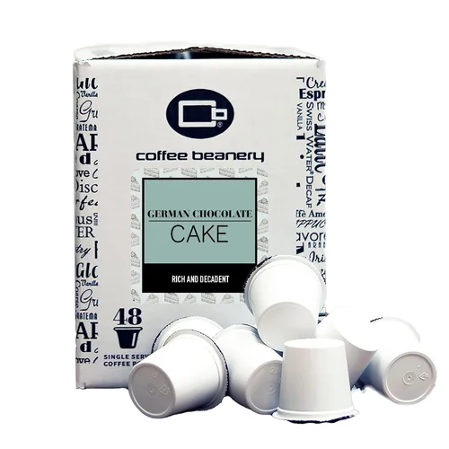 Vista 10 de Cápsulas de café de coco hawaiano de Coffee Beanery 48 unidades a granel, café Arbica tostado medio