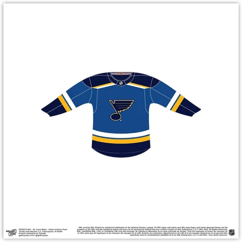 Vista 9 de Trends International Gallery Pops NHL St. Louis Blues - Póster de pared frontal de uniforme para el hogar, 12.00 x 12.00 pulgadas, versión de marco