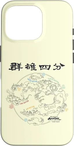 Vista 20 de Funda para iPhone 16 Avatar: The Last Airbender World Map