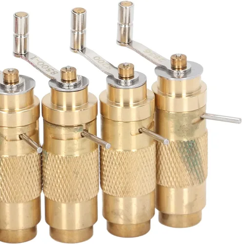 Vista 9 de FTVOGUE 14PCS Reloj Mainspring Winder Aleación de Aluminio Reloj Herramienta de Mantenimiento de Primavera Principal con Base para Relojero