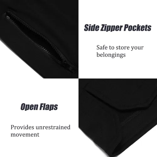 Vista 6 de COOFANDY Pantalones cortos de entrenamiento para hombre, pantalones cortos de entrenamiento atlético, pantalones cortos ajustados para levantamiento