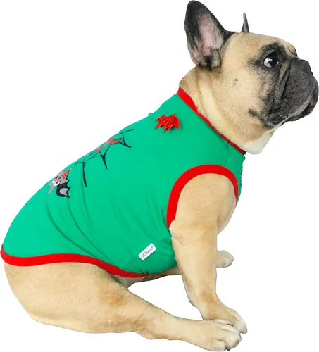 Vista 5 de iChoue Disfraz de bulldog francés de Halloween, alas de murciélago, araña Camisa de disfraz alas de murciélago