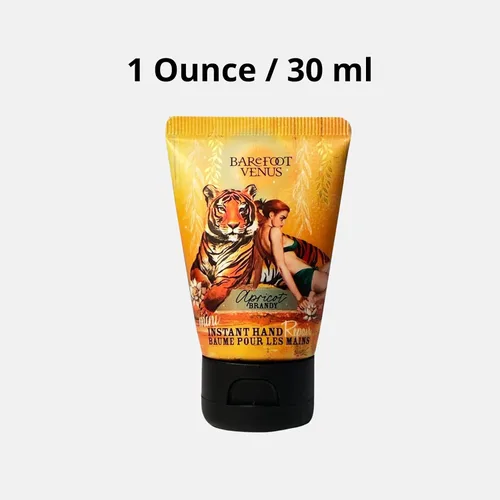 Vista 2 de Barefoot Venus Mini reparación instantánea de manos - 1 onza (brandy de albaricoque)