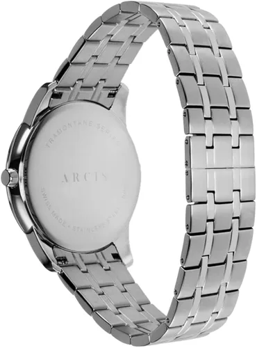Vista 2 de The Tramontane - Reloj de pulsera de acero inoxidable hecho en Suiza, Acero
