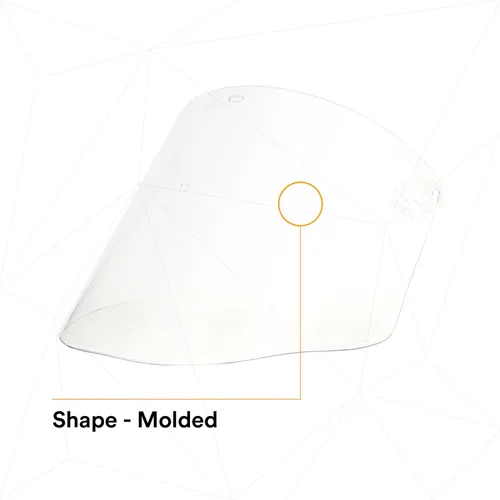 Vista 9 de 3M H8A Combinación de Arnés de Cabeza con Trinquete y Visera Protector Facial Transparente, Sistema Completo de Seguridad de Arnés de Cabeza