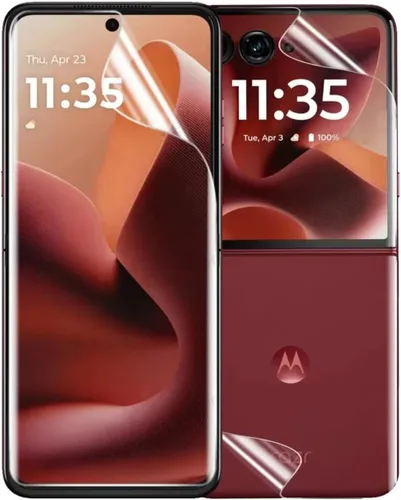 Vista 28 de Paquete de 2 protectores de pantalla de hidrogel ultrafinos para Google Pixel 10 Pro Fold, película protectora transparente de TPU flexible