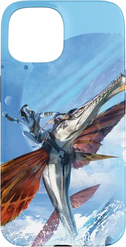 Vista 6 de iPhone 16 Avatar: El camino del agua Jake Sully Riding Skimwing Funda pintada