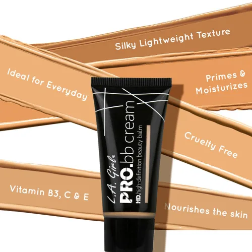 Vista 6 de L.A. Girl HD PRO.BB Crema, Fair GBB941