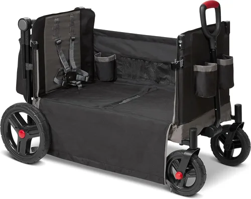 Vista 15 de Radio Flyer - Vagón para niños, cochecito de bebé, juguetes para exteriores para niños de 1 a 3 años, carrito rodante, carrito de playa con ruedas