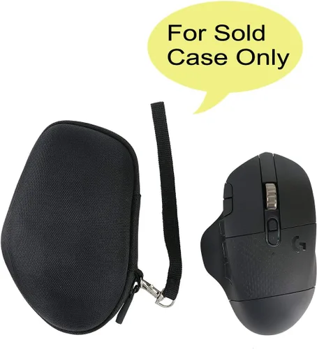 Vista 2 de co2CREA Estuche de viaje duro de repuesto para Logitech G604 Lightspeed Wireless Gaming Mouse (estuche negro)