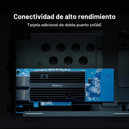 Vista 2 de Synology Adaptador de red PCIe RJ-45 de 2 puertos 10GbE E10G30-T2