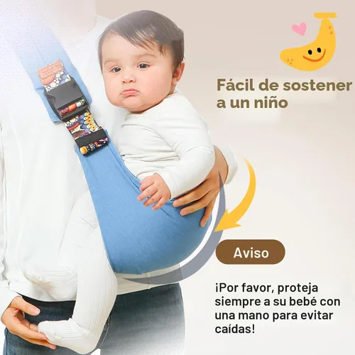 Vista 3 de Portador de Cabestrillo para Bebé, Portador para Niños Pequeños, Nuevo Portador de Cabestrillo para Bebé 2025, Cabestrillo Portátil y Ligero