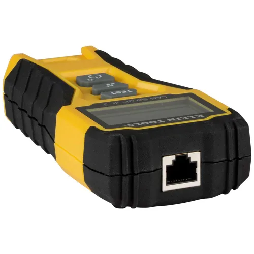 Vista 10 de Klein Tools VDV526-200 Probador de Cables, LAN Scout Jr. 2 Probador de Cables Ethernet para Cables CAT 5e, CAT 6/6A con Conexiones RJ45