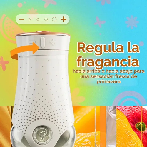 Vista 3 de Glade PlugIns - Repuesto de ambientador, aceite esencial y perfumado de mango poderoso para el hogar y el baño, 0.67 onzas líquidas, 2