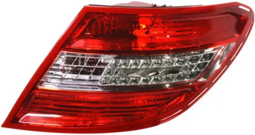 Vista 6 de KarParts360 Para Mercedes-Benz C300 luz trasera Asamblea 2008 09 10 2011 lado conductor LED tipo w/bombillas para MB2800128