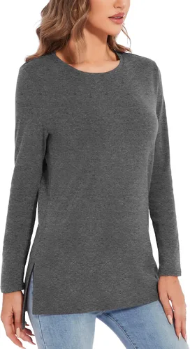 Vista 2 de Herou - Camiseta de manga larga y corte holgado para mujer