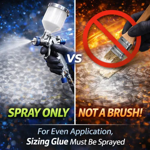 Vista 6 de LiME LiNE Cinta adhesiva en aerosol, adhesivo para hojas de oro y plata de grado automotriz