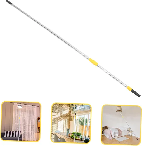 Vista 9 de Telescoping Light Bulb Changer Pole for High Ceilings, Stainless Steel