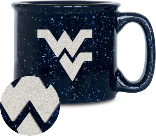 Vista 63 de Rico Industries NCAA Speckle 12oz Laser Engraved Campfire Mug