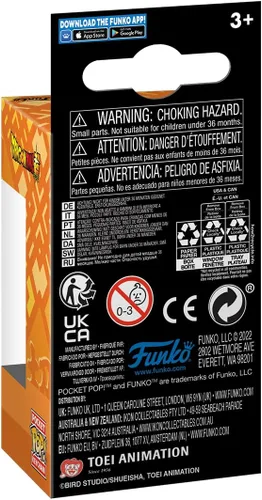 Vista 3 de Funko Pop! Llavero Dragon Ball Super - Traje de baño Super Saiyan con espada