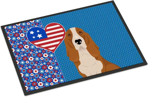 Vista 56 de Caroline's Treasures WDK5119JMAT Airedale Terrier USA - Tapete para interiores o exteriores, 24 x 36 pulgadas, tapete para puerta delantera