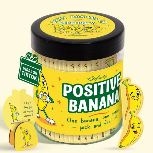 Vista 8 de Stofinity Tarro de 60 tarjetas de afirmación de pepinillos positivos – Regalo de aliento, positividad y apoyo emocional para niñas adolescentes