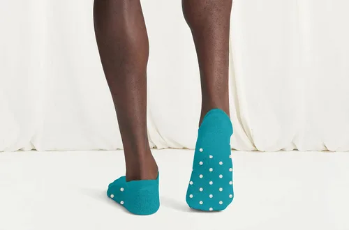 Vista 3 de MeUndies Calcetines tobilleros elásticos de algodón orgánico - Tela exclusiva de Tienda