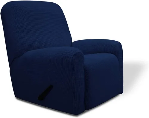 Vista 23 de PureFit Funda elástica para sofá biplaza, funda de sofá suave y antideslizante de jacquard de elastano, protector de muebles lavable con espuma
