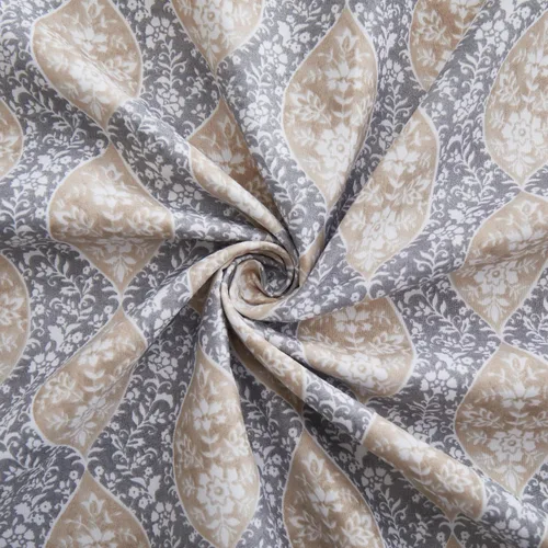 Vista 16 de Marina Decoration Ropa de cama ultra suave y sedosa con bolsillo profundo con estampado rico de rayón derivado de bambú para todas las estaciones