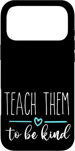 Vista 22 de Rae Inspired Dunn Teach Them to be Kind Teacher Appreciation Case for iPhone 17