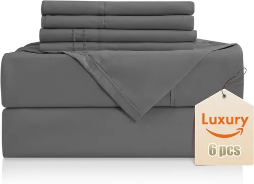 Vista 56 de CozySmile Juego de Sábanas Suaves como Seda Twin XL - Sábanas de Microfibra Transpirable Refrescante de Lujo de 3 Piezas, Bolsillo Profundo de 16